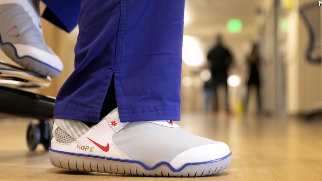 Nike said it is donating 30,000 of their Air Zoom Pulse to frontline health care workers.
