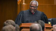 Judge Clarence Thomas has found the moment
