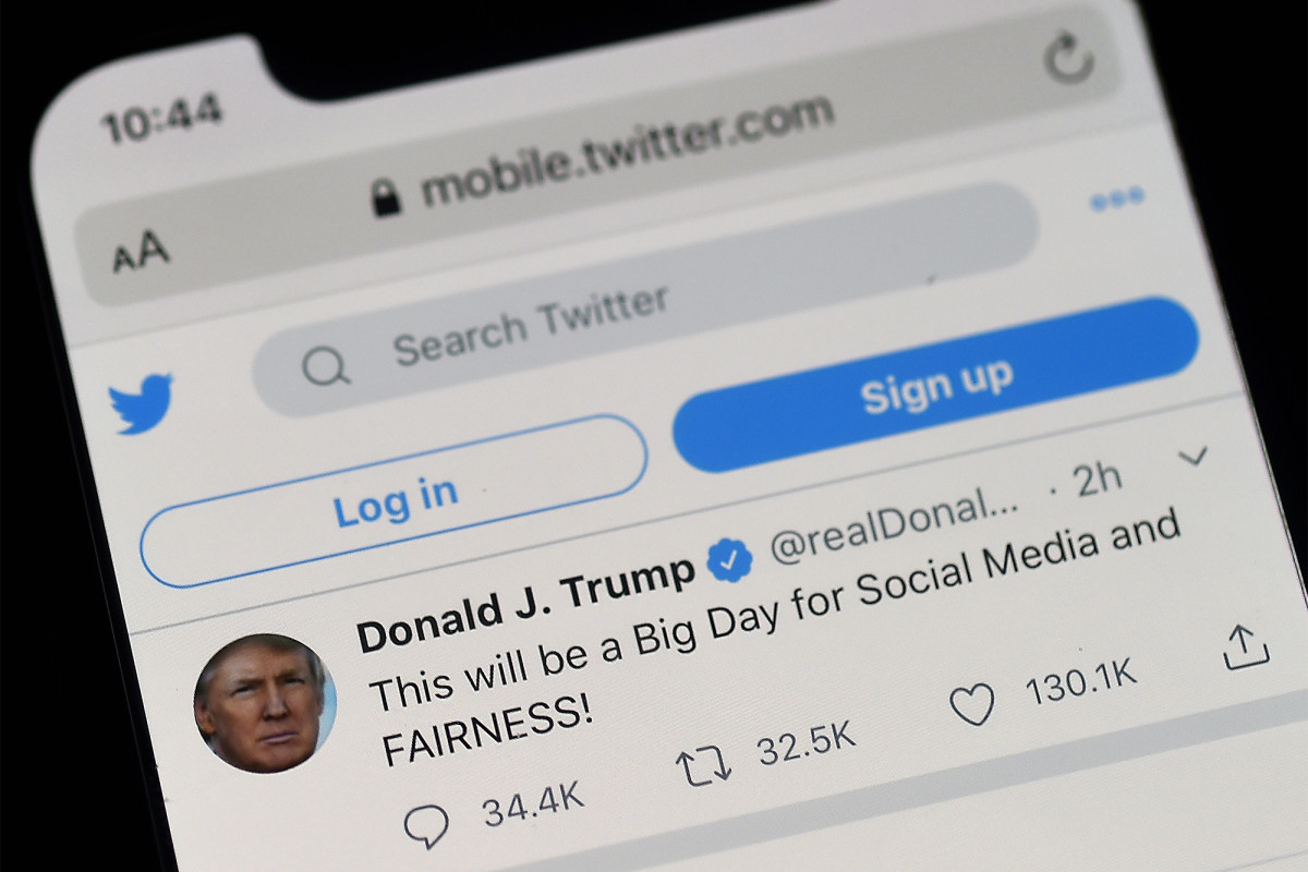 Trump EO is targeting social media sites.