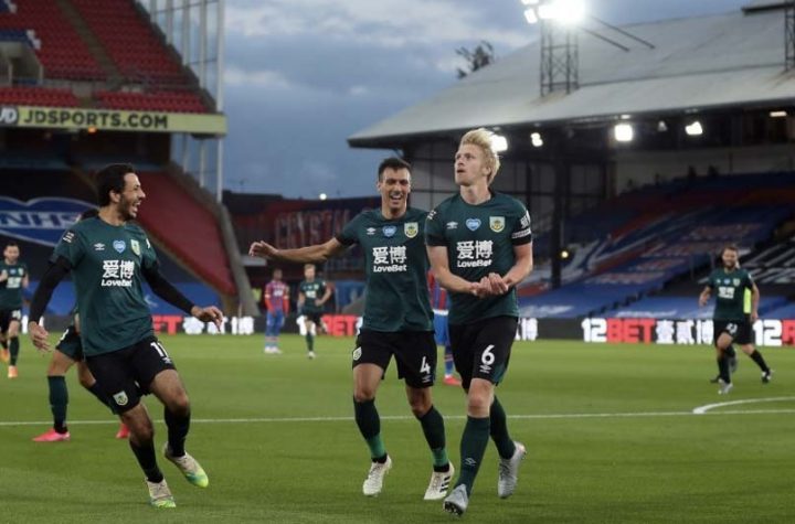 Premier League: Ben Mees Winner Against Crystal Palace Fires Burnley Into Eighth