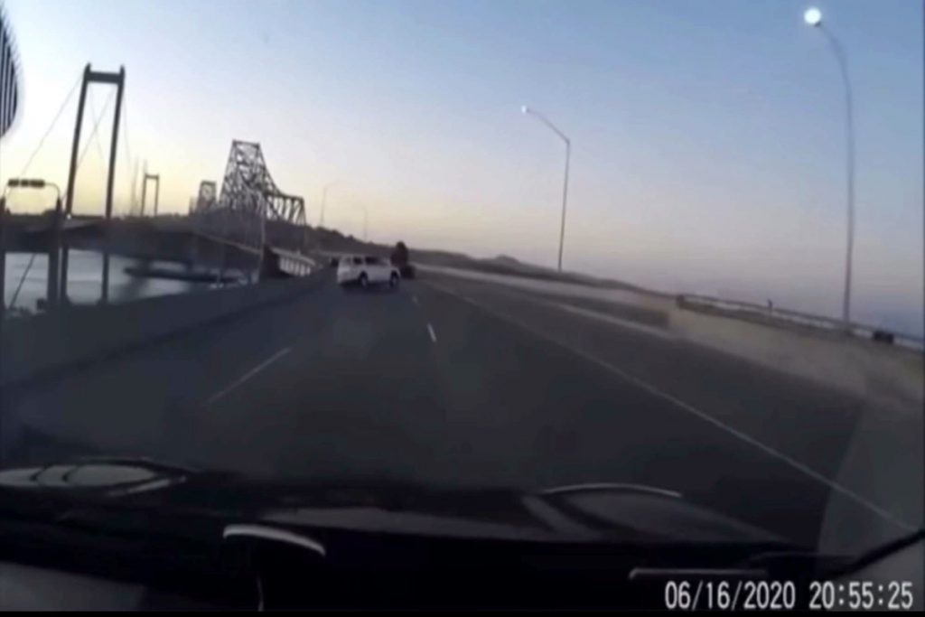 California bridge accident sends SUV plummeting, killing four
