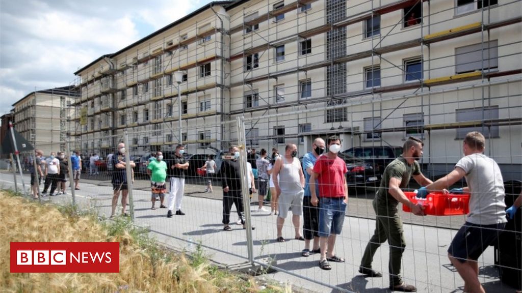 Coronavirus: Germany outbreak sparks fresh local lockdown