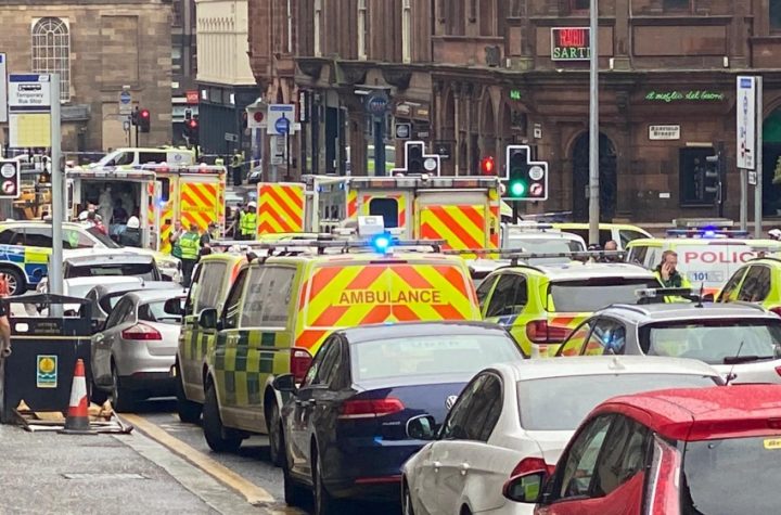 Glasgow stabbing suspect killed after six people injured: UK | UK News