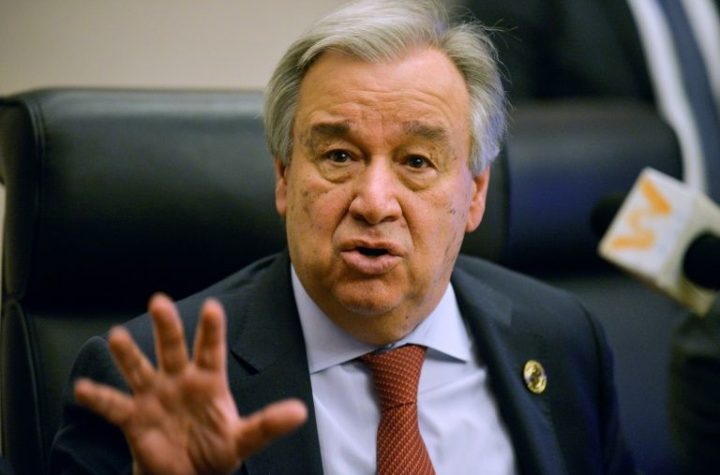 Guterres supports UN cross-border aid in Syria