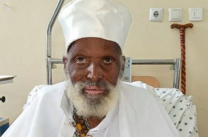 Aba Tilahun in hospital