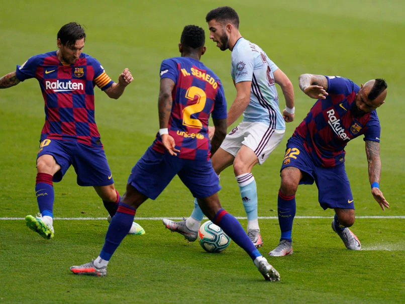 La Liga: Barcelonas Title Hopes Suffer Huge Blow After 2-2 Draw With Celta Vigo