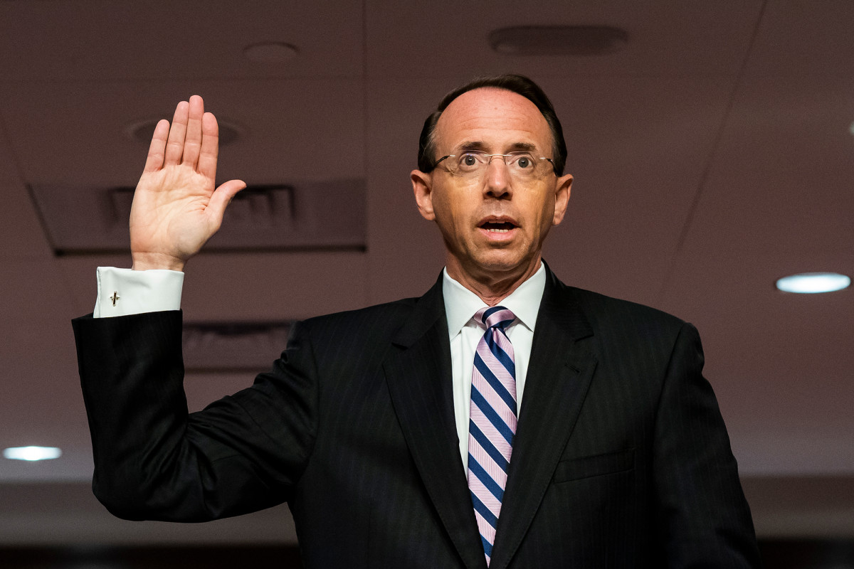 Rod Rosenstein defends Mueller to lead the Russia investigation