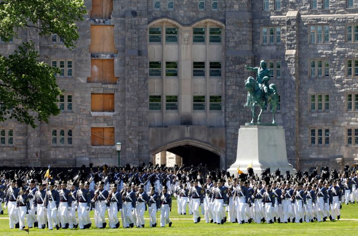 Trump gives West Point commencement address