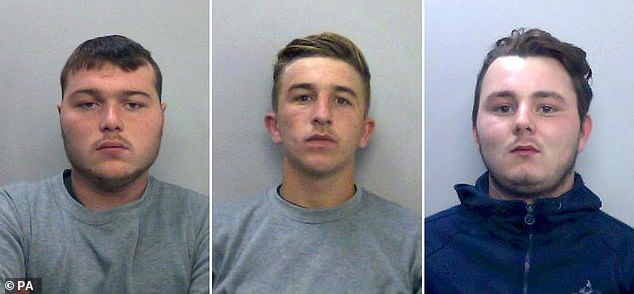 Henry Long, 19, Jessie Cole and Albert Bowers, both 18, were found not guilty of murdering the 28-year-old at the Old Bailey last week, but all three will be sentenced for manslaughter on Friday