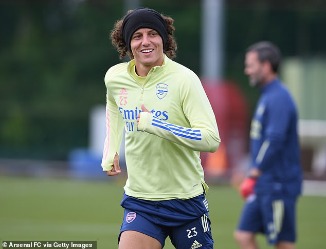 Luiz has been a rock for the Gunners in recent weeks, though recently struggled hugely