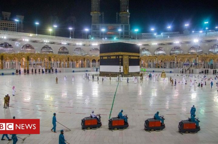 Coronavirus: Scaled back Hajj pilgrimage due to start in Saudi Arabia