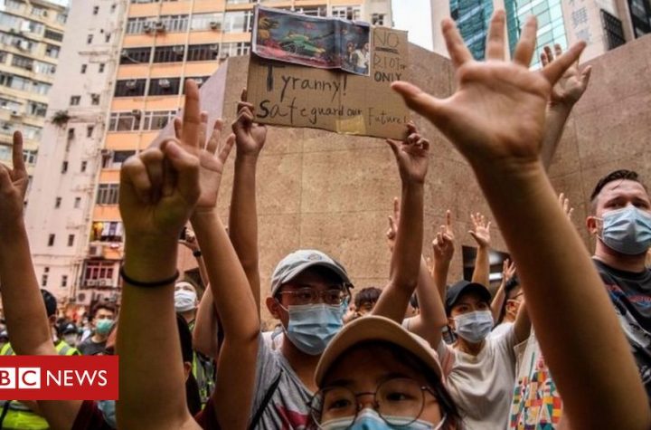 Hong Kong security law: Pro-democracy books pulled from libraries