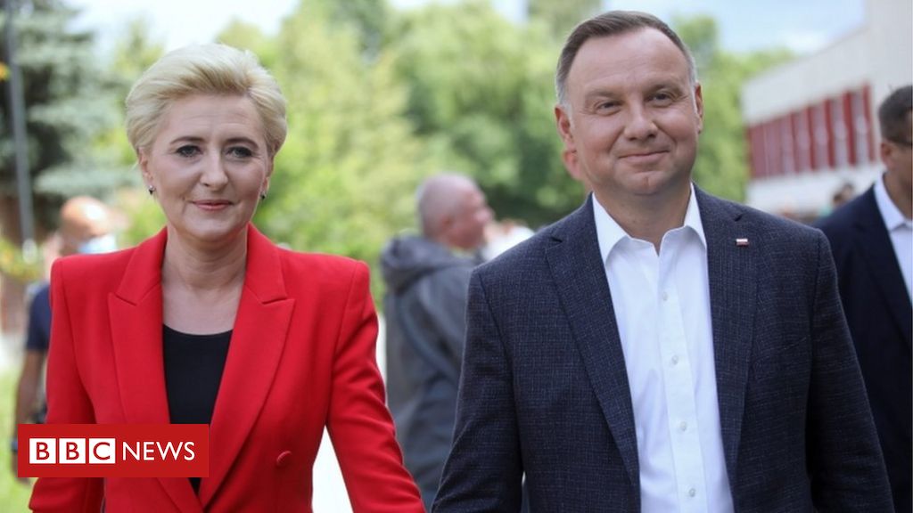 Poland's Duda holds slim lead in presidential election - exit poll