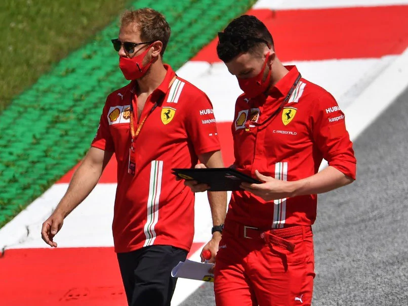 Sebastian Vettel Insists There Was No New Ferrari Deal