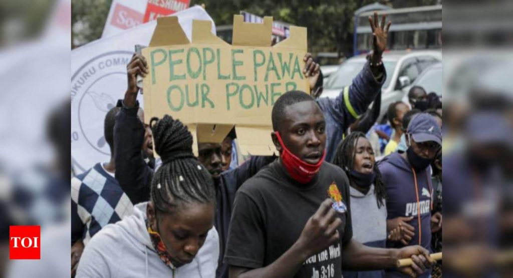 Tear gas, arrests as Kenyans protest police brutality