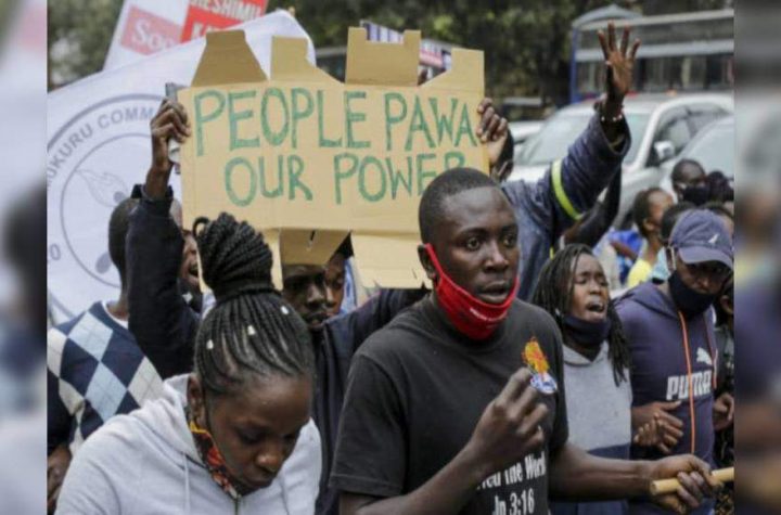 Tear gas, arrests as Kenyans protest police brutality