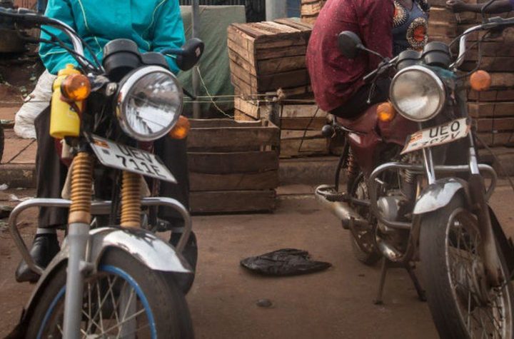 Uganda boda boda rider sets himself on fire 'over bribe'