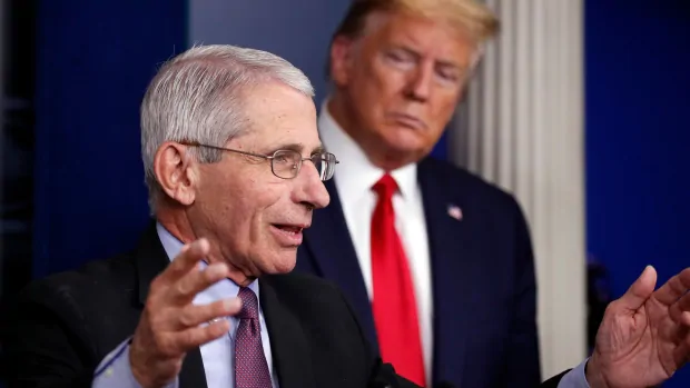 White House undercuts Fauci as Trump downplays severity of COVID-19 pandemic