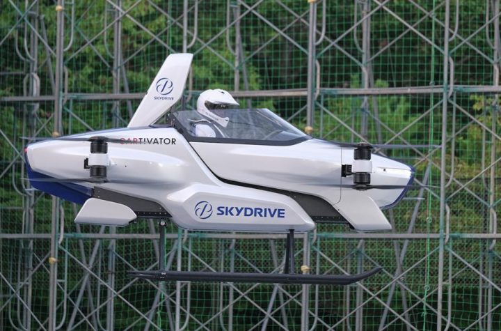 Flying car successfully tested in Japan