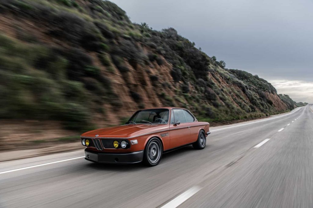 Gaze at Robert Downey Jr.’s modified BMW 3.0CS and judge its wood accents