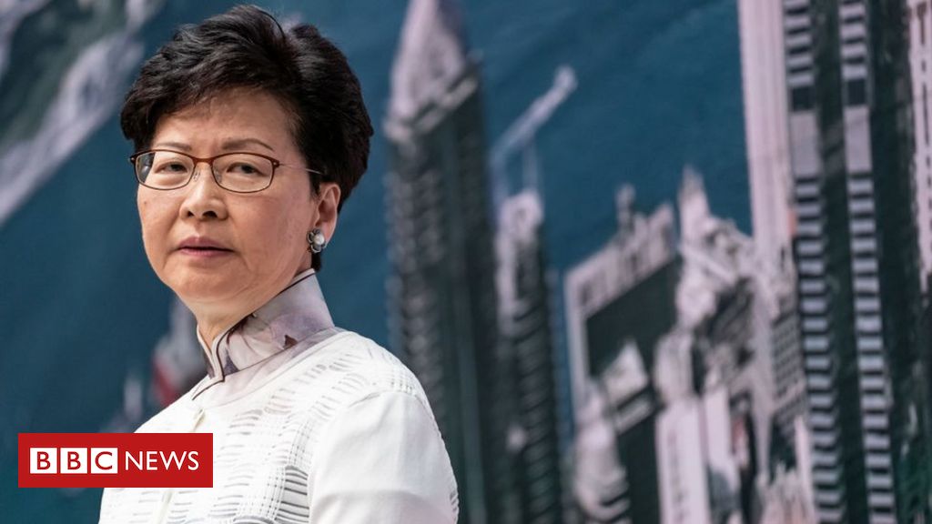 Hong Kong: US imposes sanctions on chief executive Carrie Lam