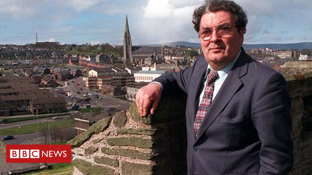 John Hume: Funeral of Nobel laureate under way in Derry