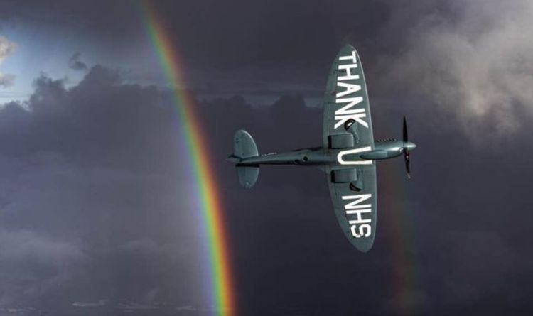 NHS Spitfire flypast time: Full timings of when to see NHS Spitfire | UK | News