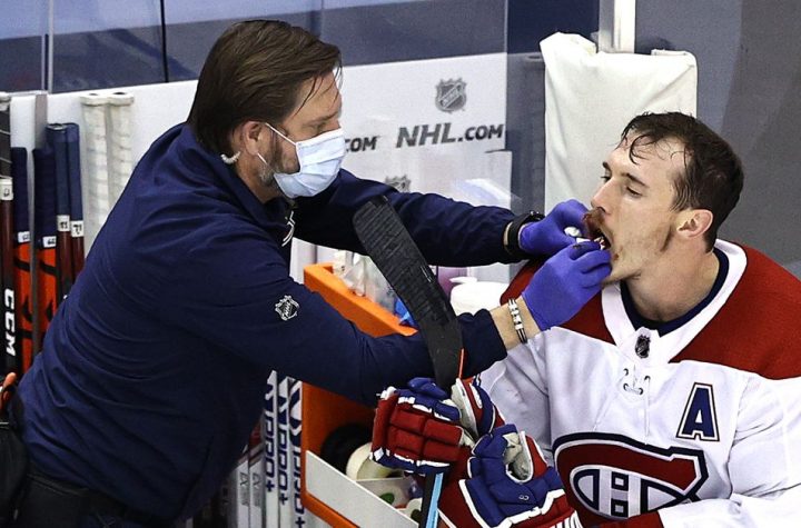 Reports: Brendan Gallagher may have sustained broken jaw late in Game 3
