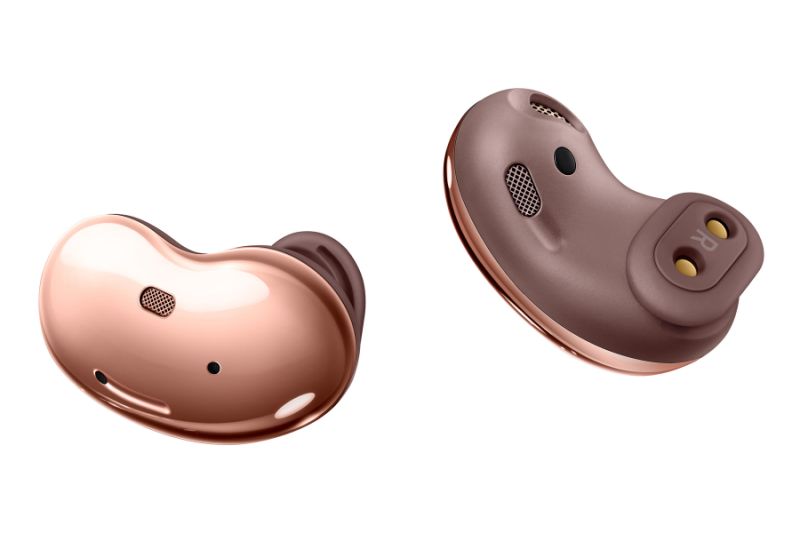 Samsung's Galaxy Buds Live offer impressive sound with active noise-cancelling technology at a solid price. (Image: Samsung)