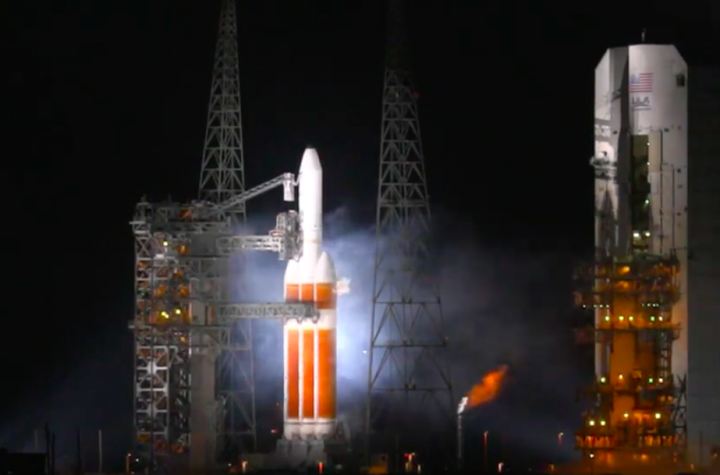 ULA launch of NRO satellite on hold after Delta 4 Heavy hot fire abort