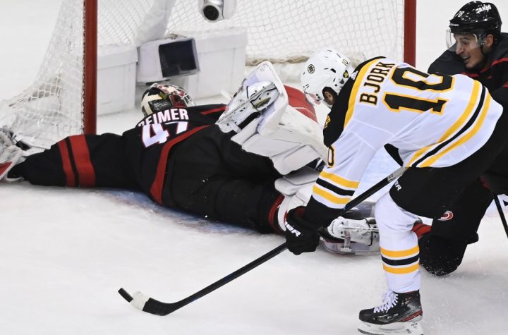 'Ugly' Hurricanes collapse vs. Bruins adds to bubble's mental test