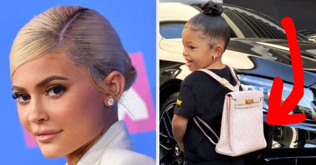 Kylie Jenner Gore Stormy for her first day of school, 000 12,000 Hermes bag