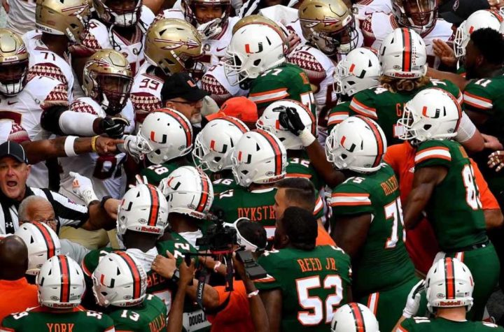 College Football Scores, NCAA Top 25 Rankings, Schedule, Today's Games: Florida State vs. Miami, Texas A&M Launched