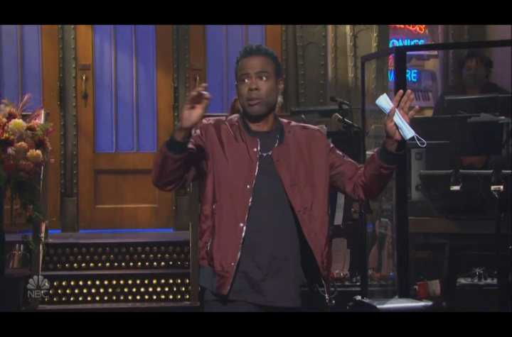 Chris Rock Snacks About Trump On SNL Opening Monologue