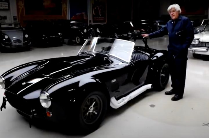 Rare 1965 Shelby 427 Cobra competition Jay Leno roars into the garage