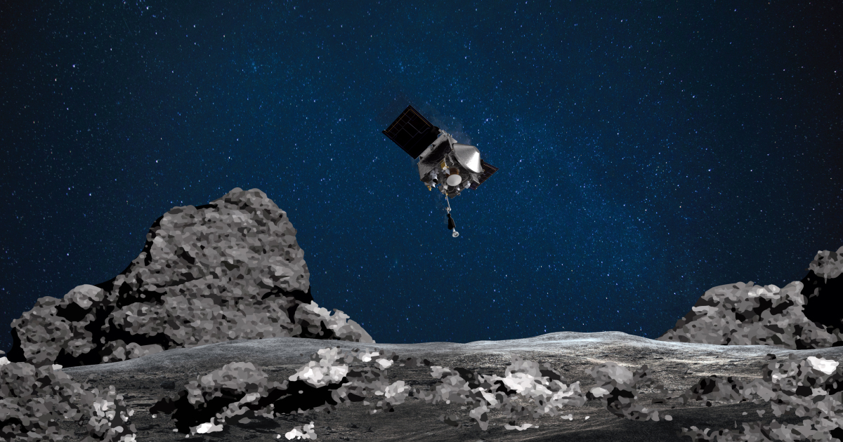 NASA's OSIRIS-REx catches rocks from asteroid on historic mission | US ...