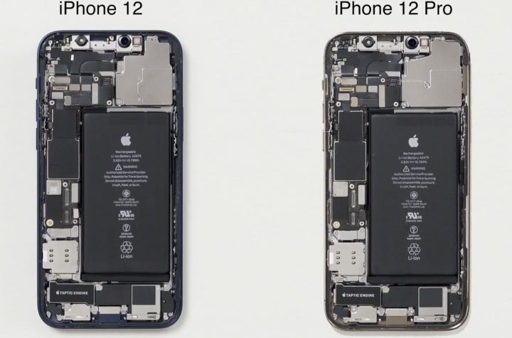 Teardown video confirms the same 2,815 mAh battery used by the iPhone 12 and iPhone 12 Pro