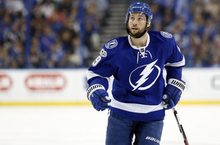 Tyler Johnson is working on potential trade with Tampa Bay