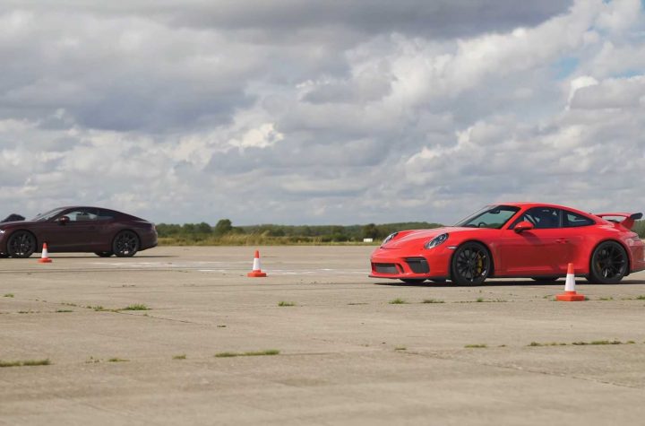 911 GT3 drag race by Bentley Continental GT vs Porsche will surprise you