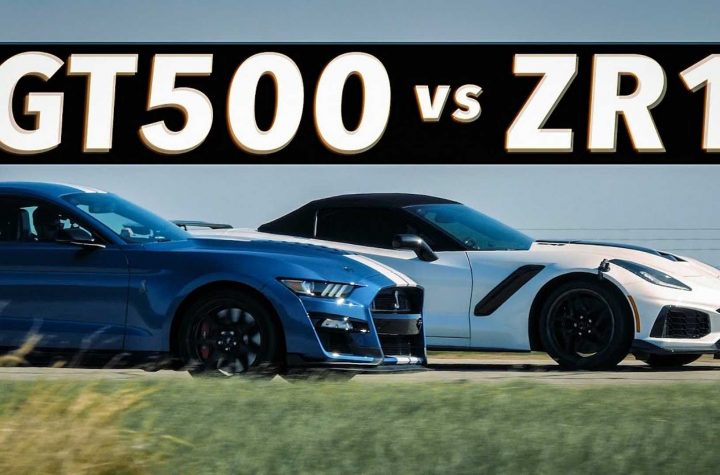 Before the Corvette ZR1 Races Mustang Shelby GT500 1,000-HP Upgrade
