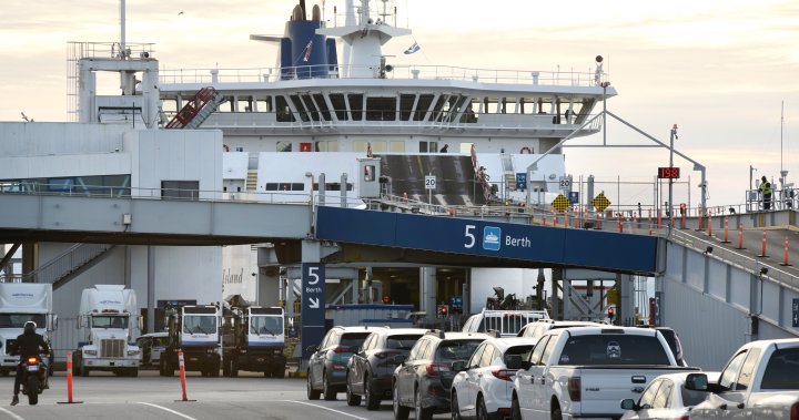 RCMP helps keep BC Ferries passengers out of enclosed decks