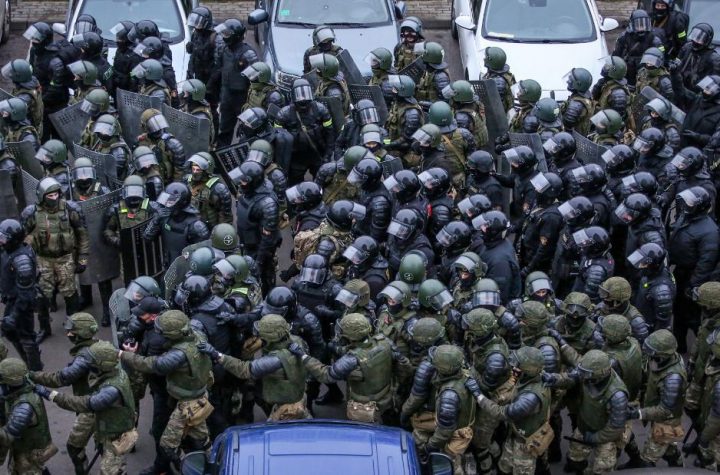 At least 1,000 people were detained in Belarus in a single day following the death of a protester