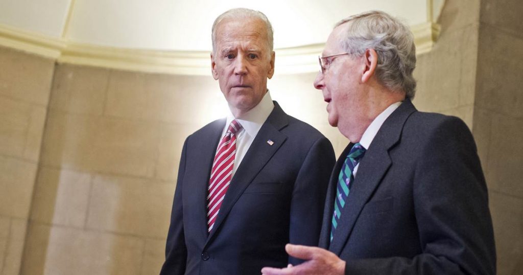 The most important relationship in DC?  Biden and McConnell have a history