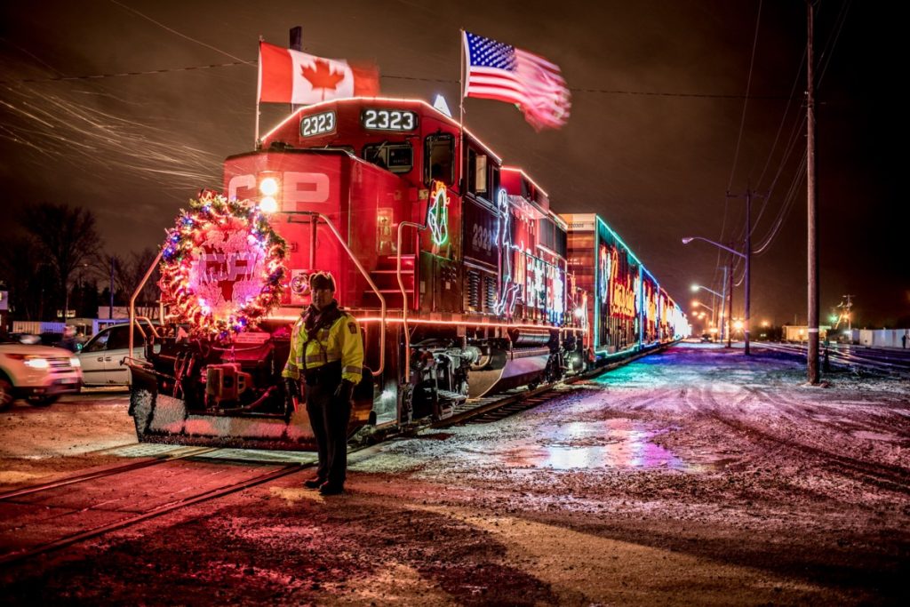 Announced the Holiday Train at Home concert