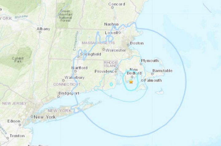 East Massachusetts feels strong earthquake in decades - CBS Boston