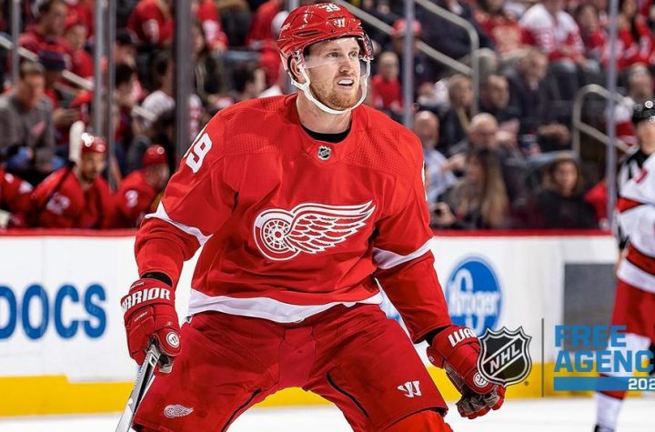 Manta has signed a four-year deal with the Red Wings