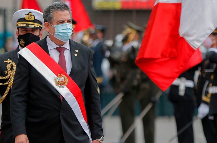 Peruvian caretaker President Manuel Merino has resigned amid protests