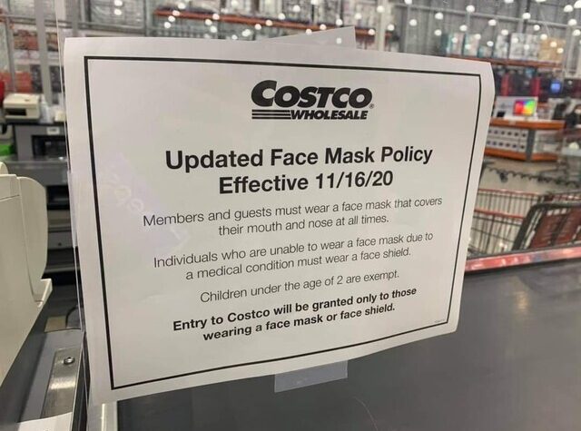 Police attend Costco for refusing to wear anti-mascara mask or leave - Kelowana News