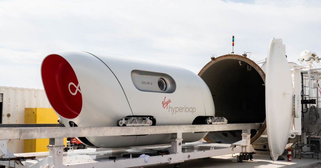 The Virgin Hyperloop has hit an important milestone: the first human passenger test