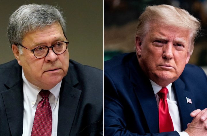 Trump and Barr held a ‘controversial’ White House meeting this week